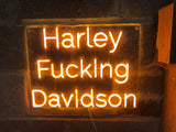 Harley Davidson Neon style Light
