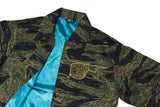 "Rust And The Wolf" Brand Vietnam War "Tadpole" Pattern Souvenir Jacket.