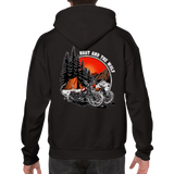 Rust And The Wolf Chopper Hoodie