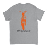 Orange Harley Chopper Rider T-shirt