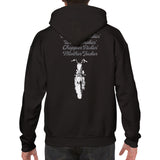 Rust And The Wolf Chopper Rider Hoodie
